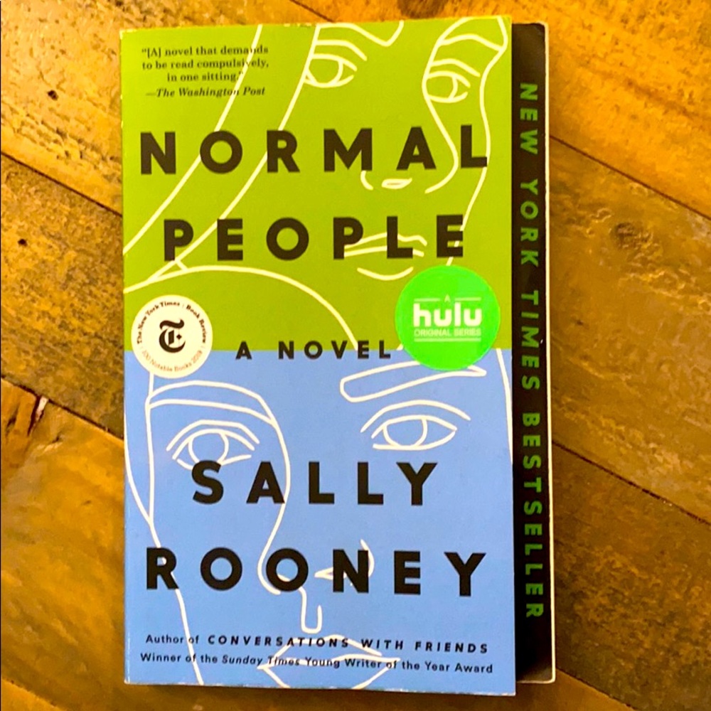 Normal People. Novel by Sally Rooney Hulu original